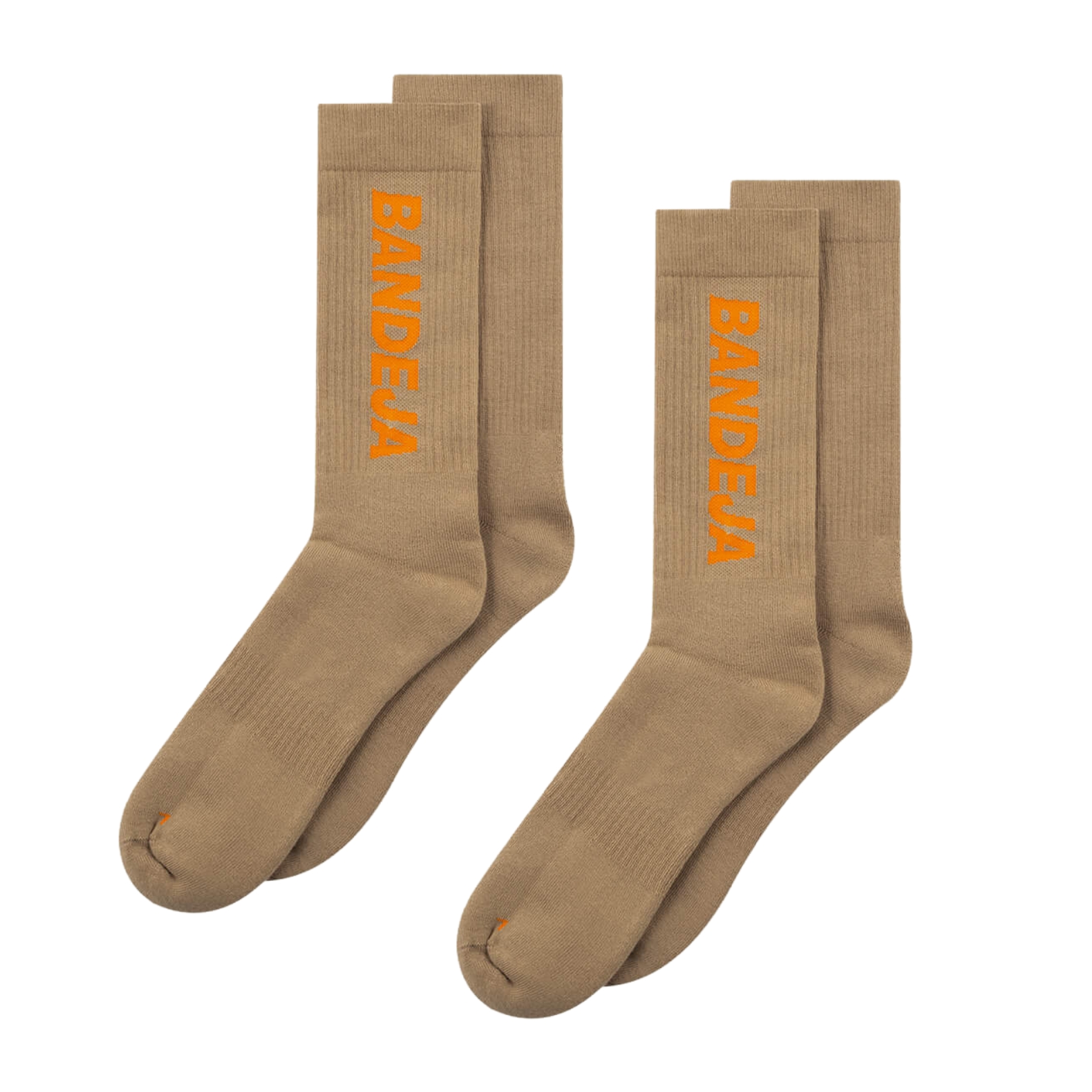Cuera Padel Crew Socks 2-Pack Sand 4515