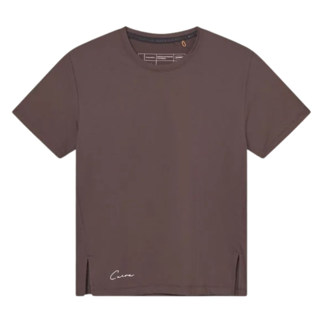 Cuera Oncourt Slit Top SS - Dame Padeltop - Brun - M