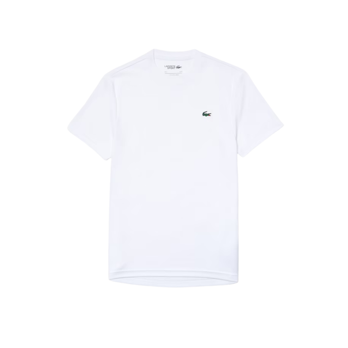 Lacoste Sport Breathable Piqué T-Shirt White - OLD