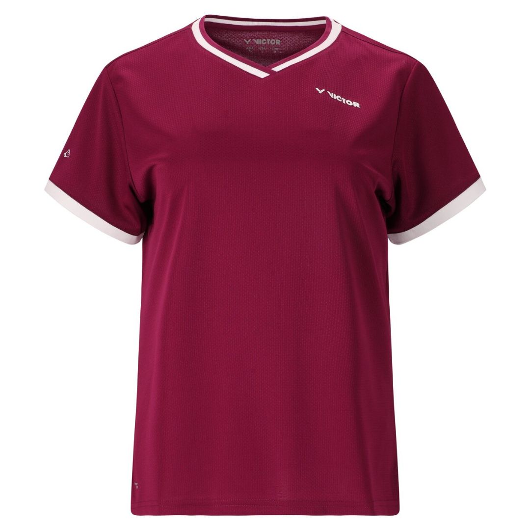 Victor T-51038 Women T-shirt Red - Badminton tøj
