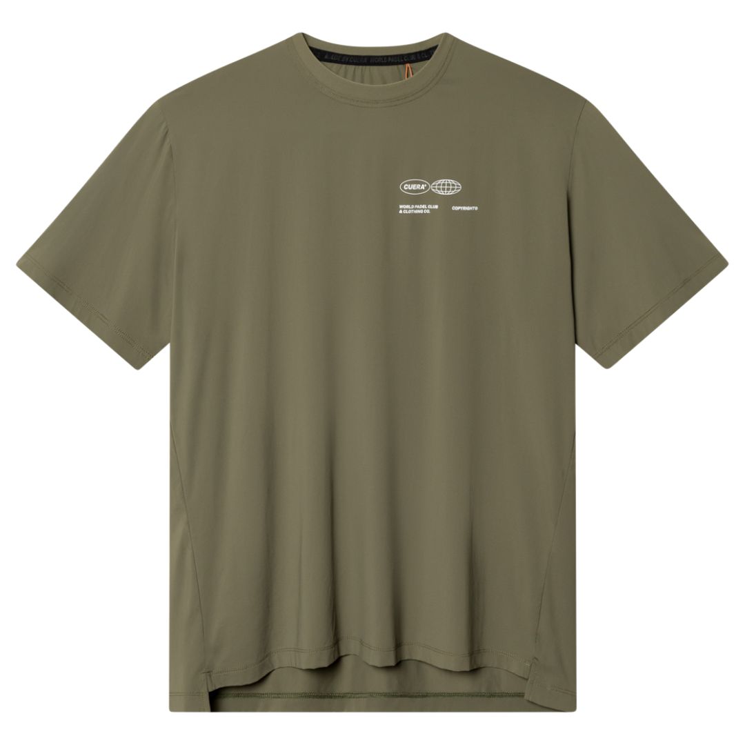 Cuera Oncourt Airy Logo T-Shirt - Army