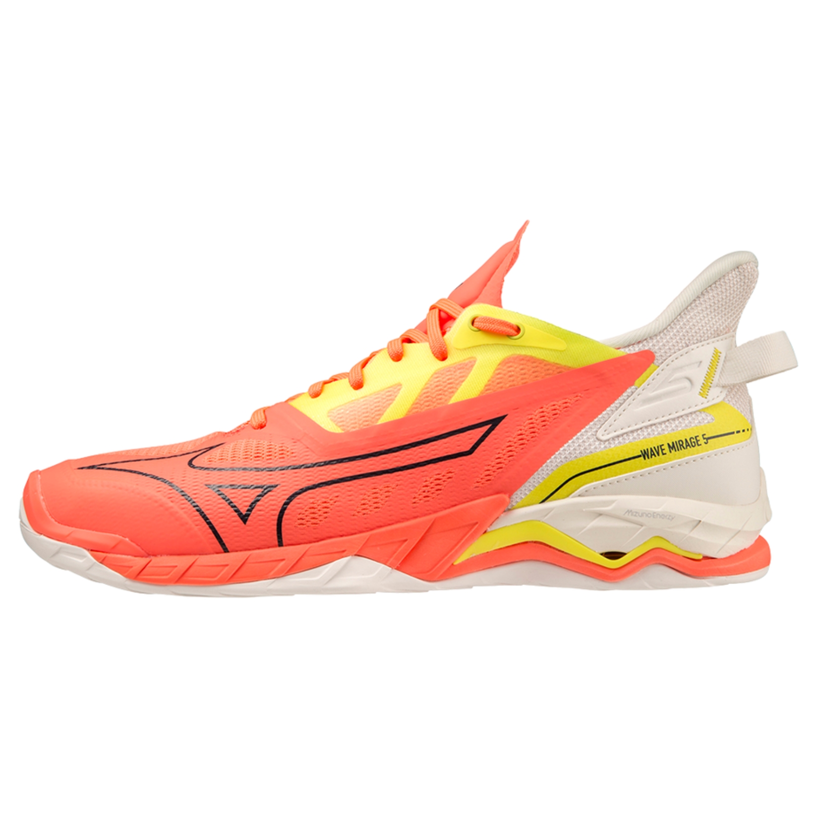 Mizuno Wave Mirage 5 Neon Flame/Black 5547