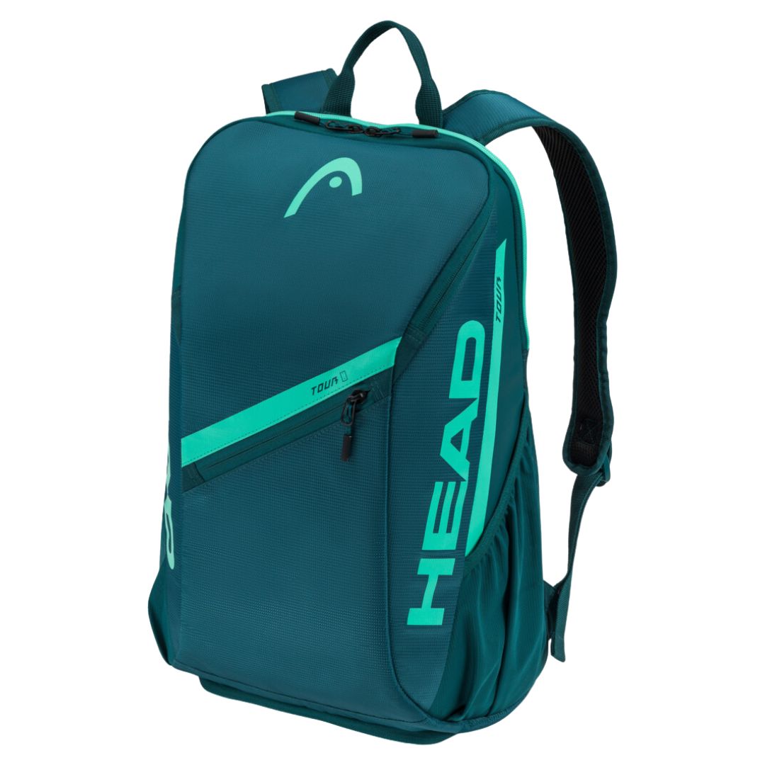 Head Tour Backpack 25L Green - Tennis Taske