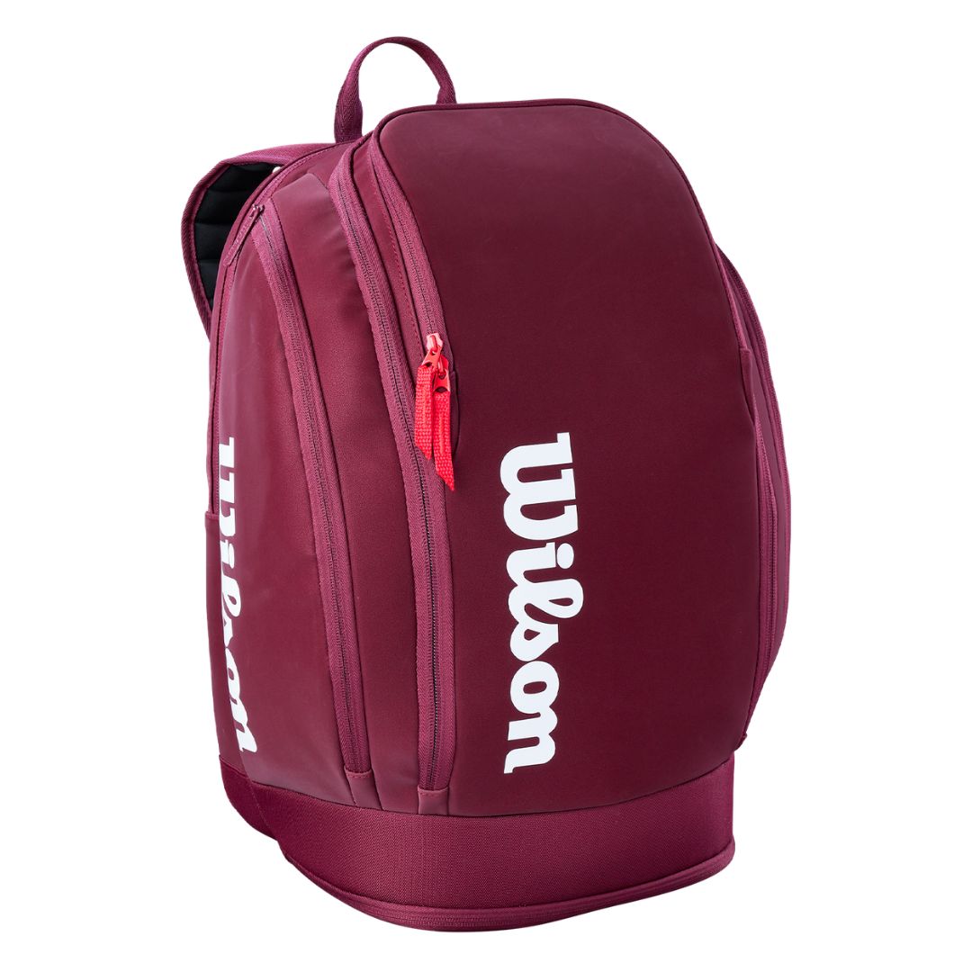 Wilson Defyer Super Tour Backpack Red - Tennis Taske