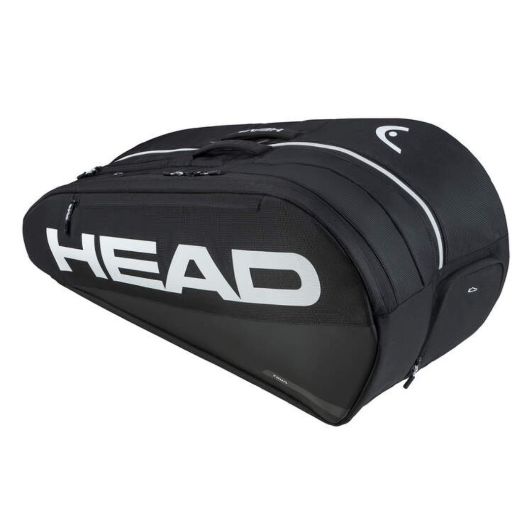 Head Tour Racquet Bag L Black - Tennis Taske