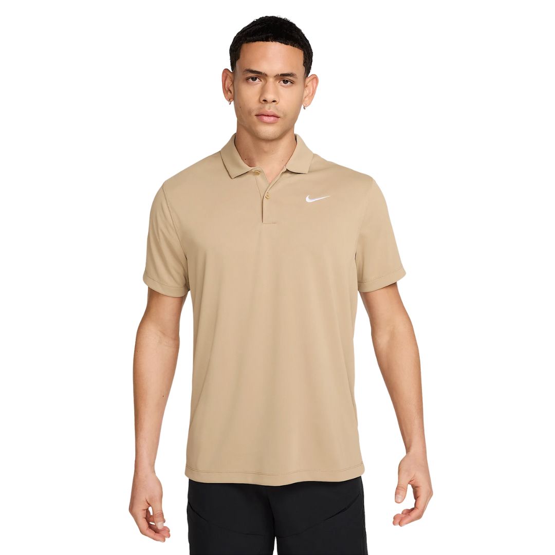 Nike Court Dri-FIT Polo Parachute Beige - Tennis tøj - OUTLET
