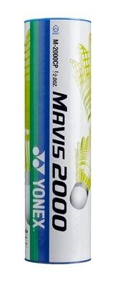 Se Yonex Mavis 2000 Gul 6 stk. hos Badmintonshoppen.dk