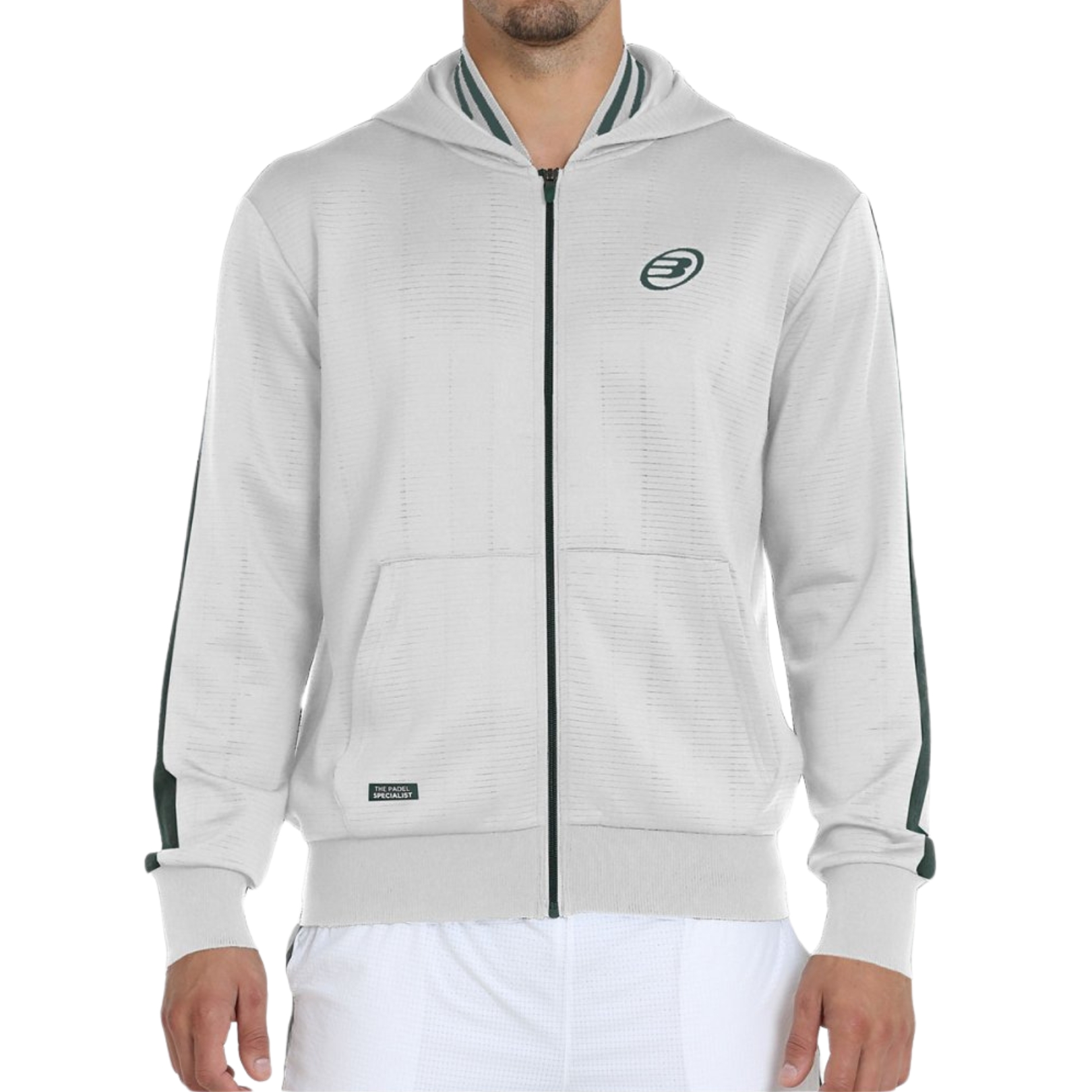 Bullpadel Lancara Hoodie White 4197