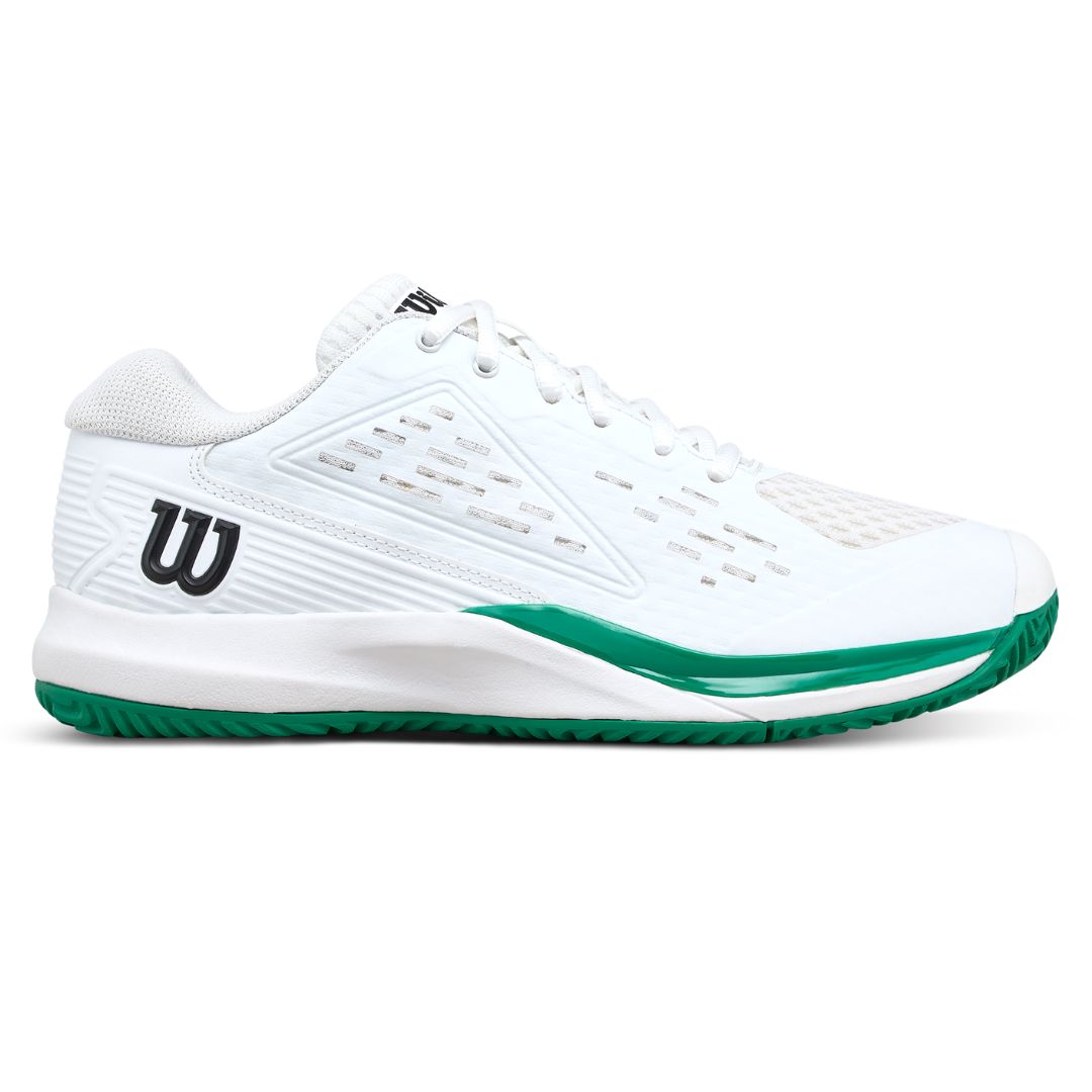 Wilson Rush Pro Ace JR White/Bosphorus - Tennis sko
