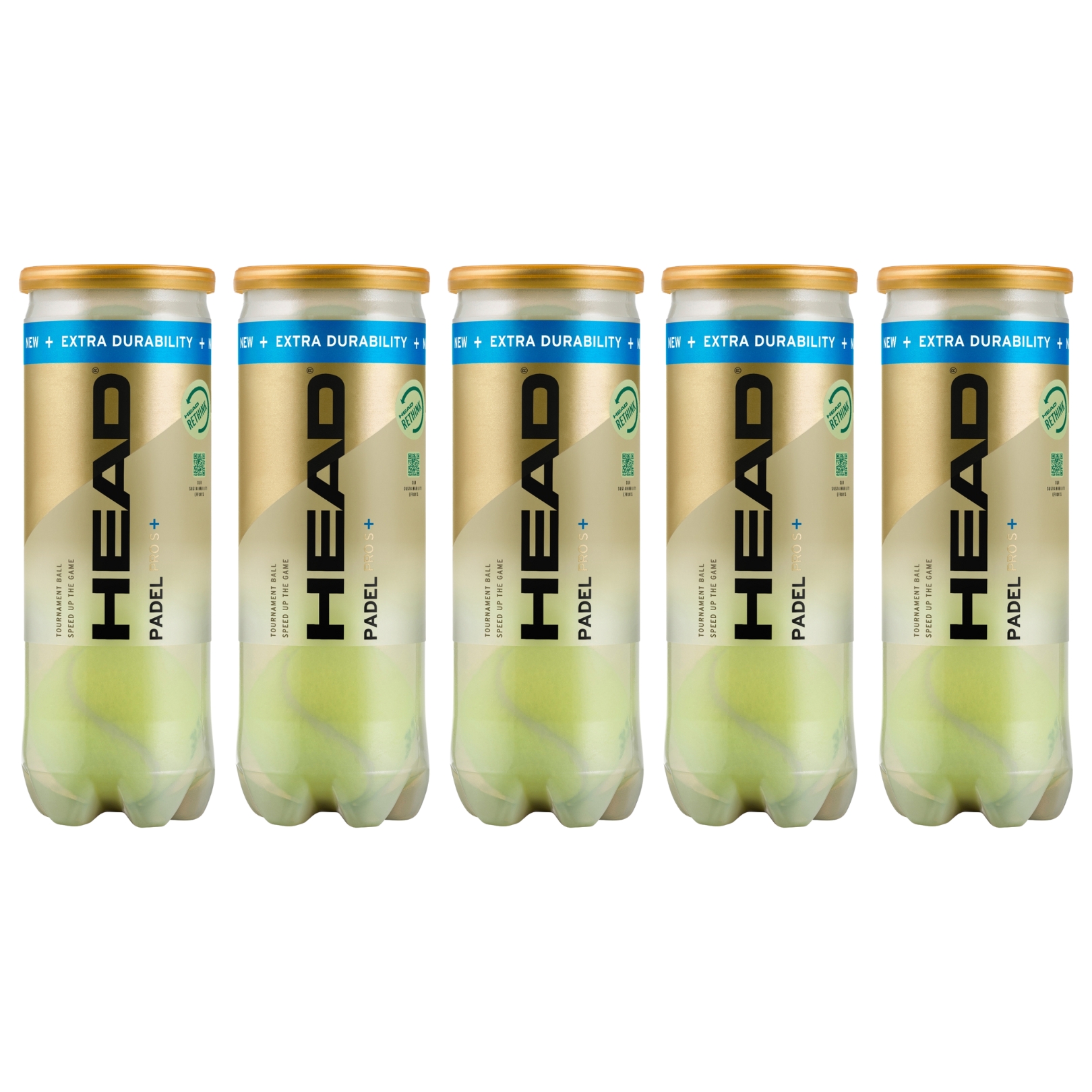 5x Head Padel Pro S+