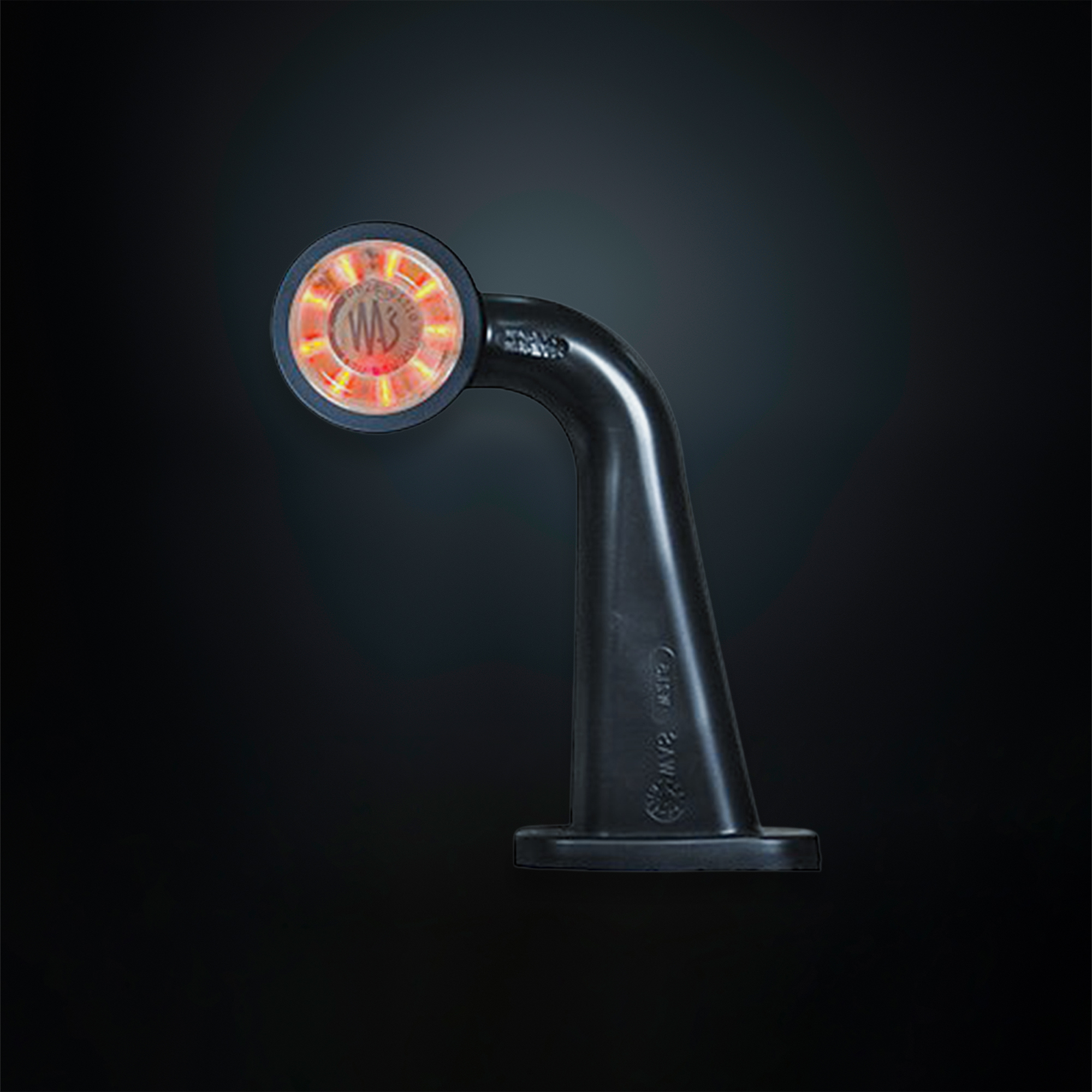 STRANDS RUBBER ARM RIGHT REAR/FRONT POSITION LIGHT, 3M CABLE