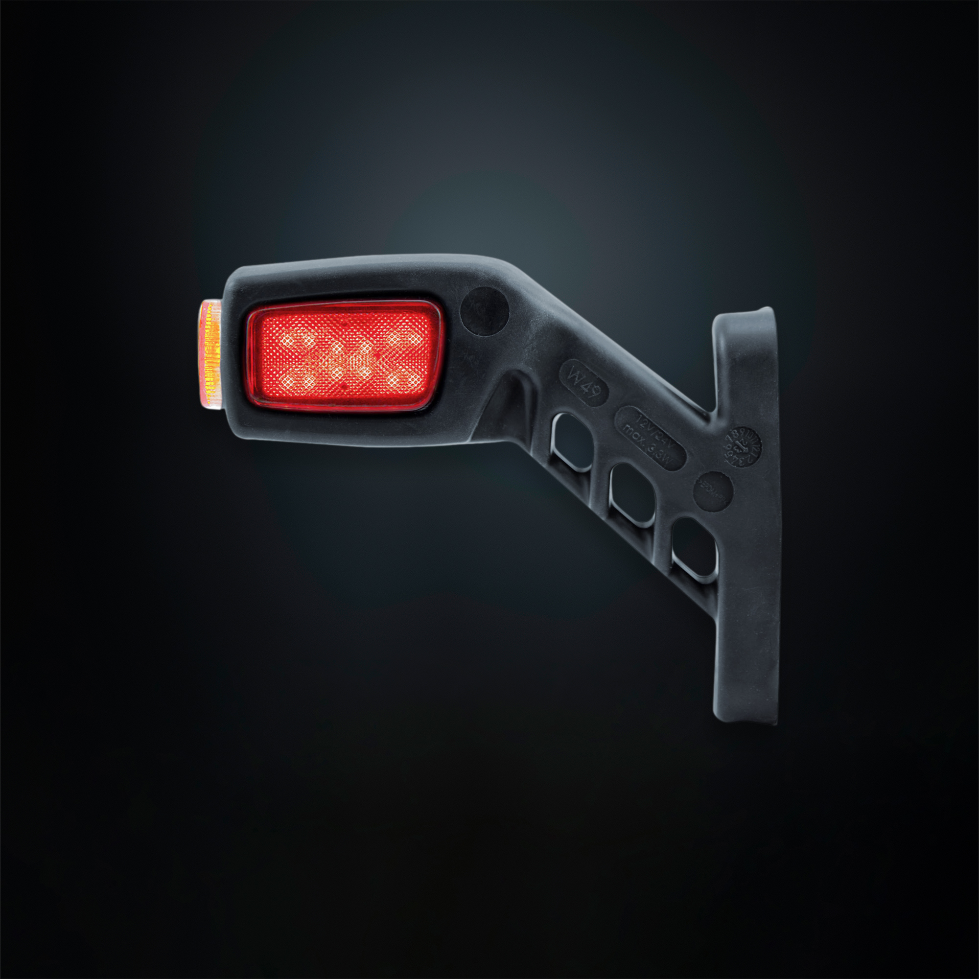 FREEDOM LIGHT GUIDE RUBBER ARM LEFT MEDIUM REAR/SIDE/FRONT POSITION LIGHT