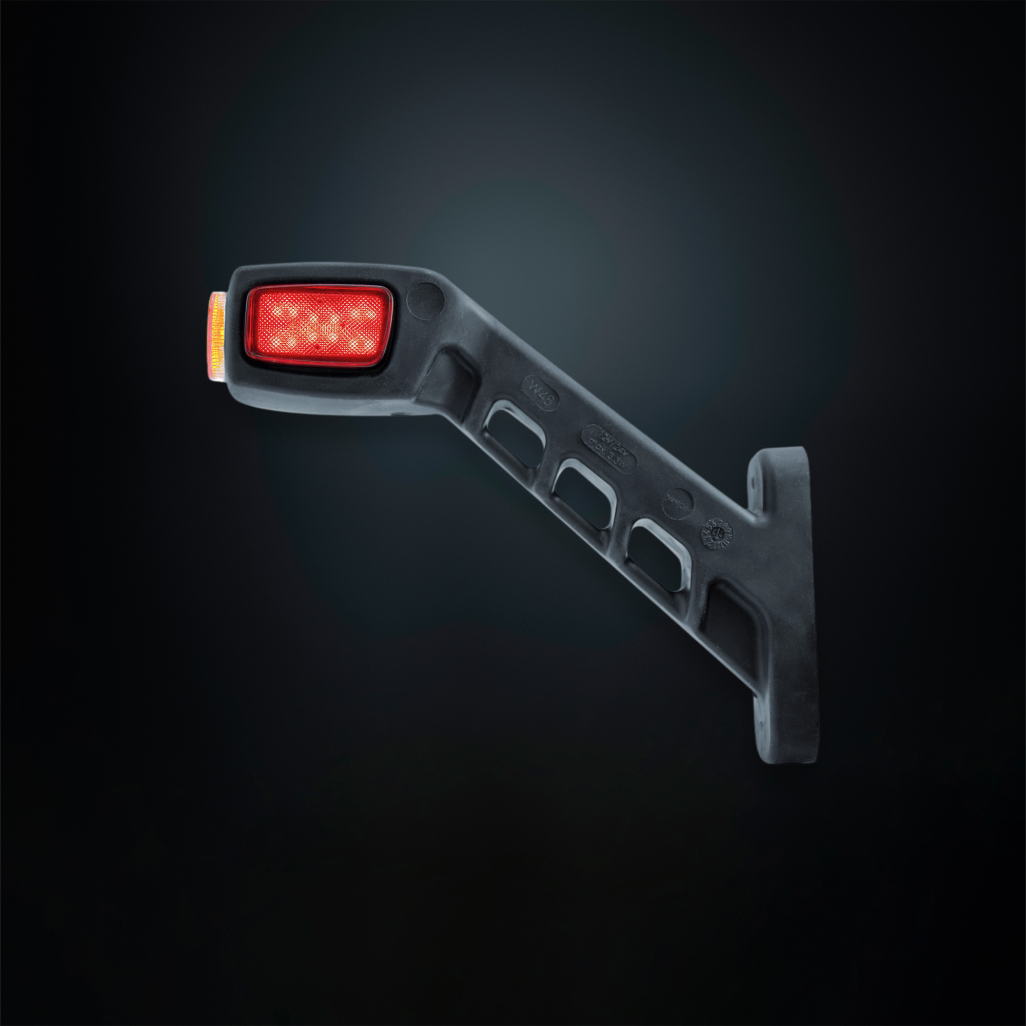 FREEDOM LIGHT GUIDE RUBBER ARM LEFT LONG REAR/SIDE/FRONT POSITION LIGHT