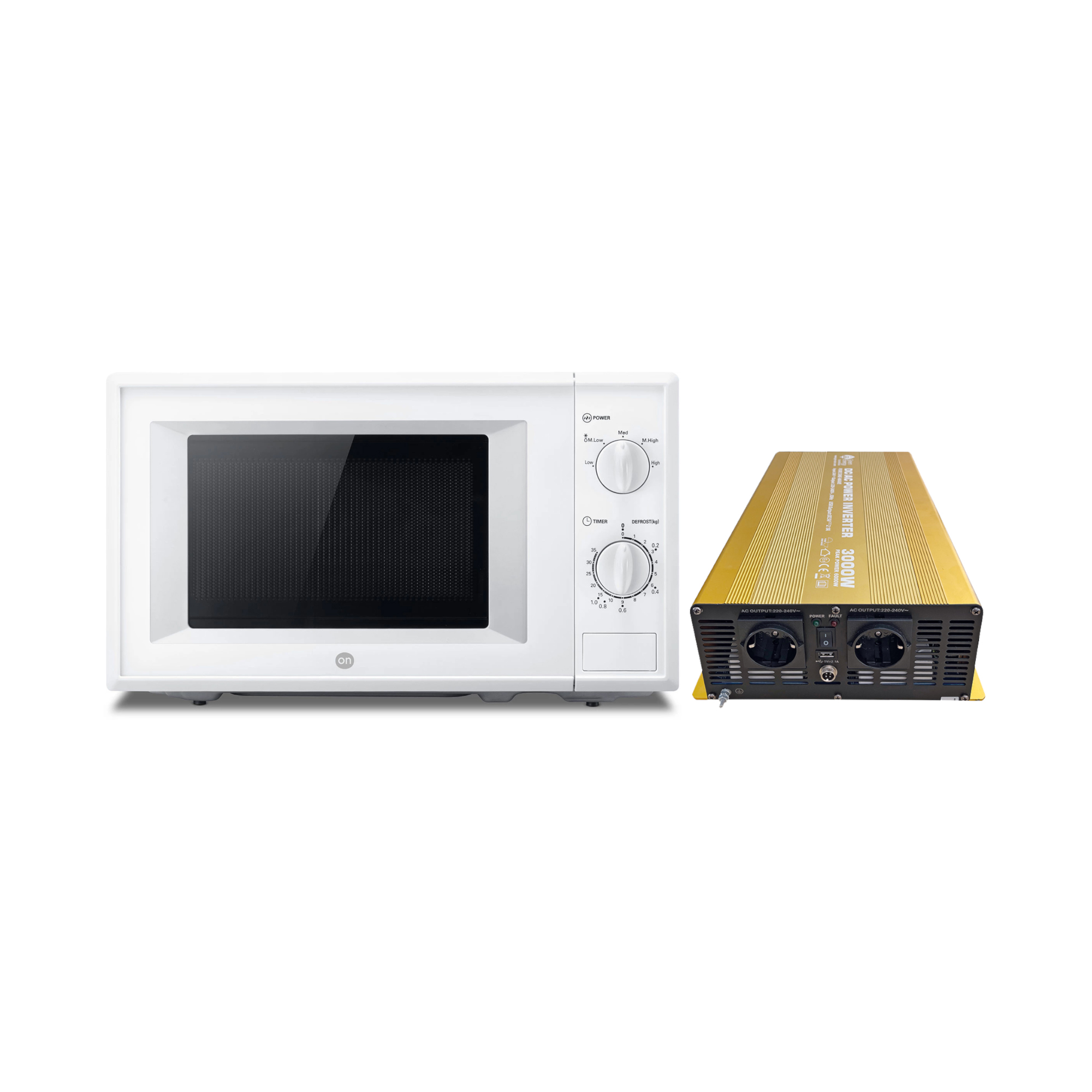 Microwave kit 20 l for trucks incl. converter Strands