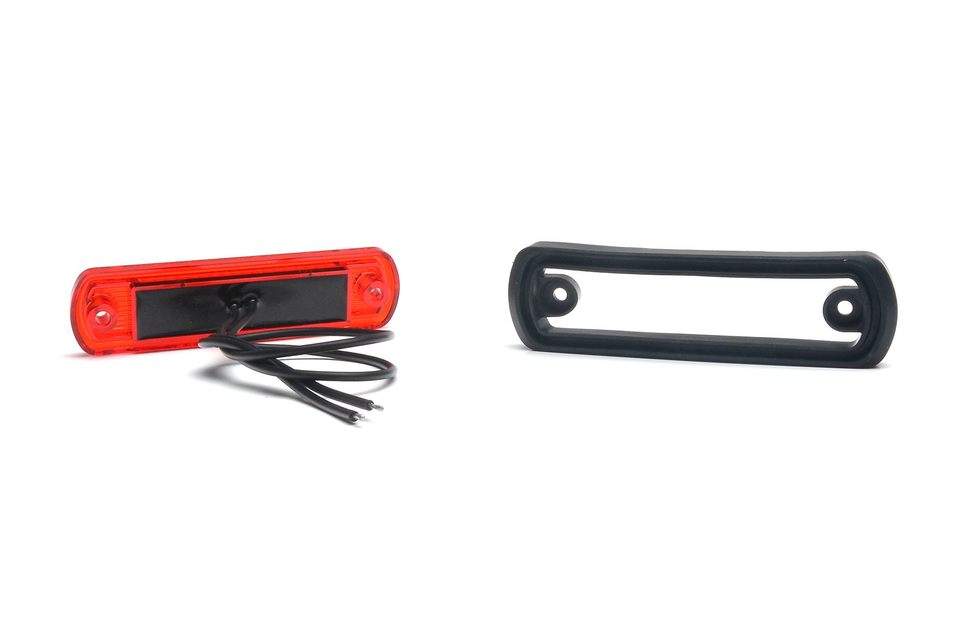 STRANDS POSITION LIGHT RED LED, 12-24V DC, IP66/68
