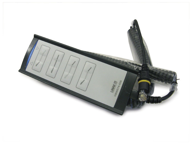 Handset, 8 Button, Dark Grey, 10 Pin Modular (Flat) Plug, Linak HB70, to suit Old Style Xpress / Xprim Bed