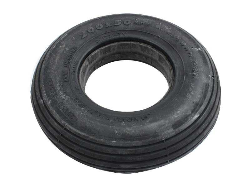 2x Wheelchair Tyres 200x50 With Angle Valve Tubes – 90°/30° Directional – Deli