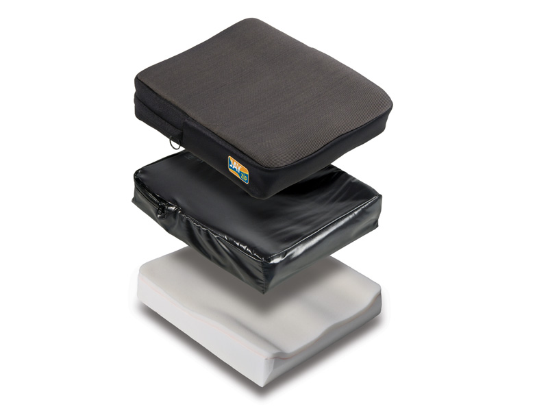 Seat Cushion, Jay Zip, 355 x 355 x 70mm (14 x 14 x 2.75in.),