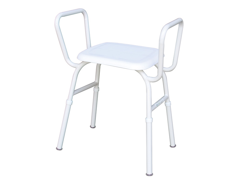 Ansa Shower Stool - Certified, Adjustable, Stackable