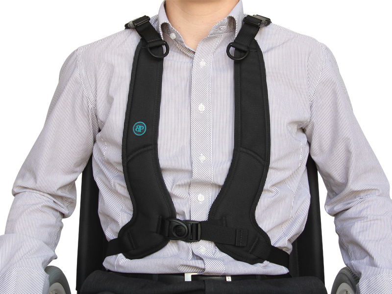 Shoulder Harness, Bodypoint Standard, PivotFit, Front Pull, Flat Mount, Large