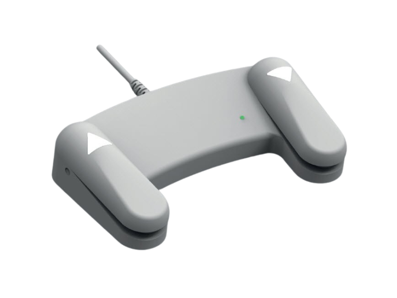 Foot Control, 2 Pedal, 13 Pin, Grey, Dewert