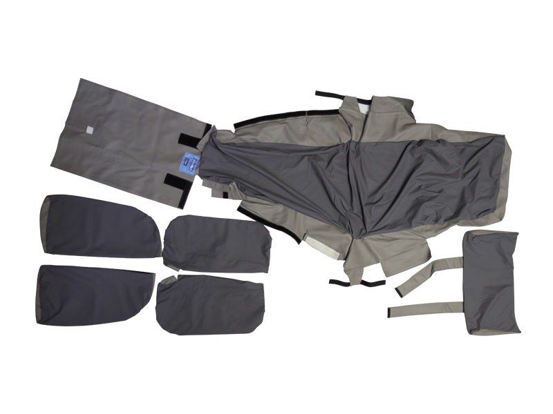 Cover, Complete Set, CarrEx, Grey, without Footplate Cover, Air Comfort, to suit Air Comfort Princess Bed Care Chair