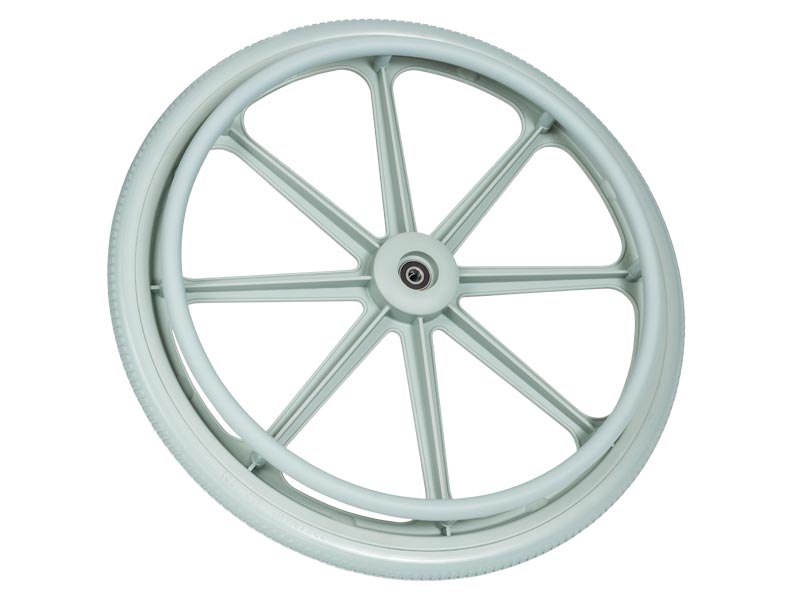Wheel, 560mm (22in.), Plastic, Juvo, to suit Self Propelled Commode
