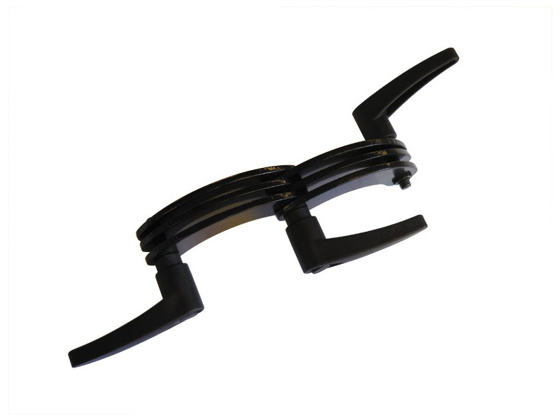 Headrest Bracket, Relax, with Handwheels, Black