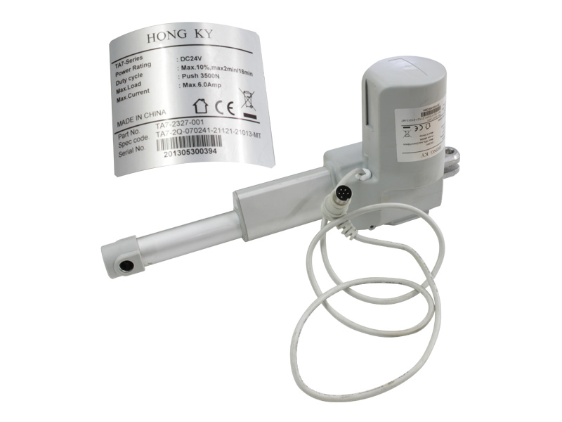 Linear Actuator, 70mm (3in.), Grey, 6 Pin Round Plug, Ansa, to suit Xcel Homecare Bed