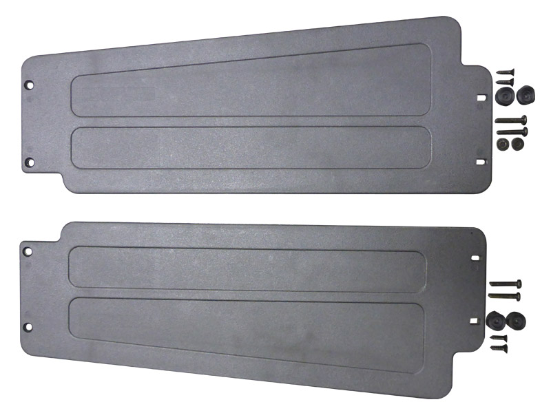 Armrest Panel, Side, Plastic, Black, Pair, Ansa, to suit Ansa Tourer Manual Wheelchair