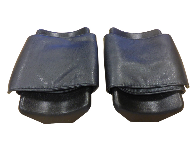 Armpad, Polyurethane, Black, with Velcro Armstrap, Pair, Ansa, to suit Ansa Unilite Walker