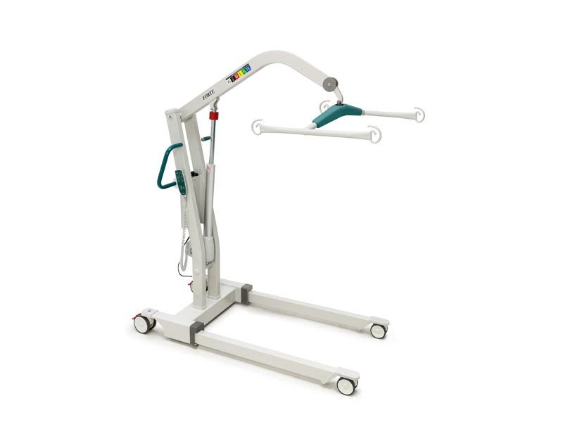 Lifting Hoist, Bariatric, with Twin 75mm Castors, Electric Leg, Ansa Forte 320