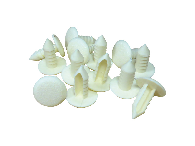 Upholstery Clip, Canoe Clip, Plastic, Cream, Pack 30, Para Mobility, to suit Platypus Pool / Wet Area Wheelchair