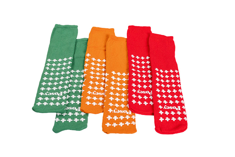 Fall Management Socks, Posey, Large, Red