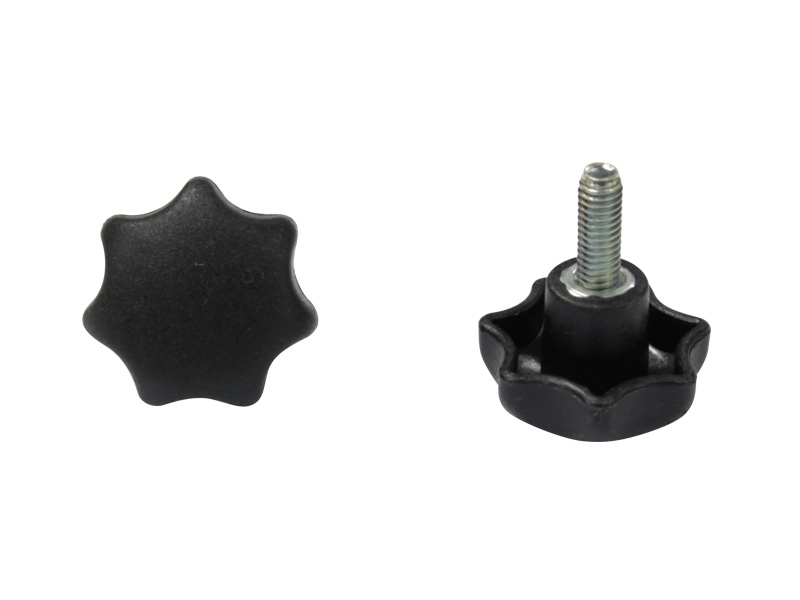 Handwheel, Plastic, Black, Ansa, to suit Fixed Over Bed / Chair Table