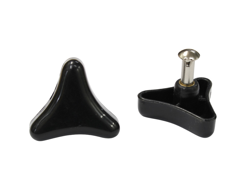 Handwheel, Plastic, Black, Ansa, to suit Tilt Top Over Bed / Chair Table