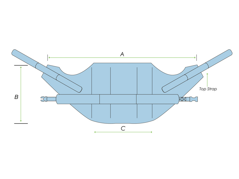 SupaSling Transport Sling, Medium, with Buckle Belt