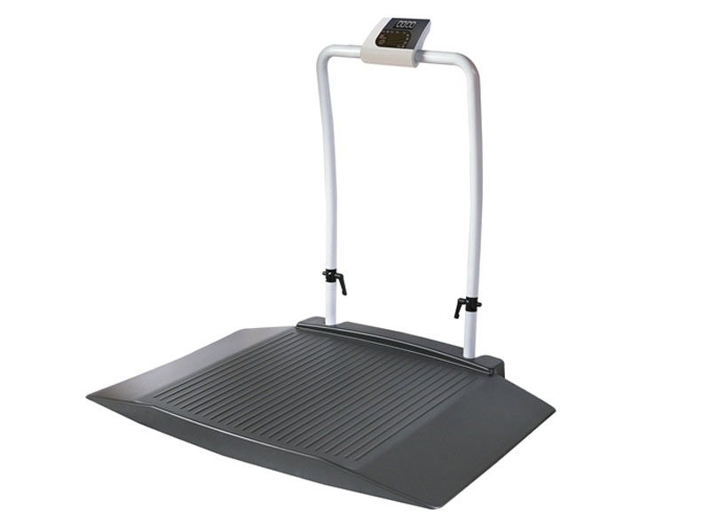 Scales, Wheelchair, with Handrail & Two Ramps