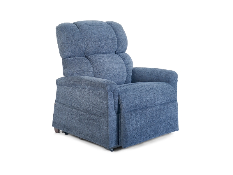 Lift & Recline Chair, 1 Motor, Blue, Comforter Wide