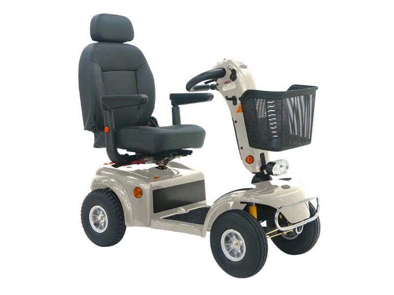 Powered Scooter, Shoprider Allrounder, 4 Wheel, with 50a/h Batteries, Champagne