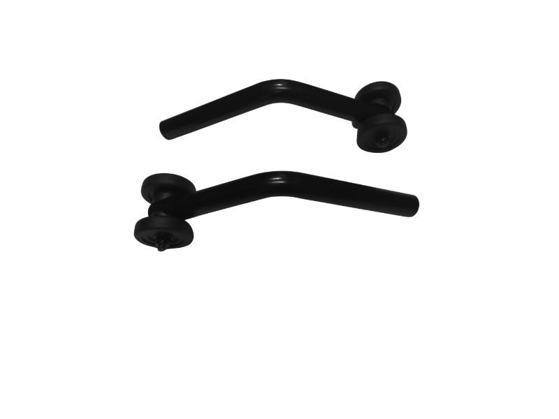 Anti Tip Bar, Pair, Black, Unicare, to suit Aura Wheelchair