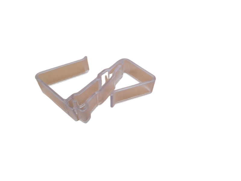 Cable Hook, Plastic, Clear, Wissner Bosserhoff, to suit Mains Cable