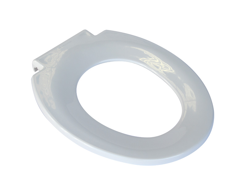 Toilet Seat, Plastic, White, Ansa, to suit 3 in 1 Over Toilet Frame