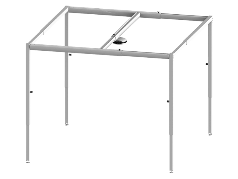 Mobile Flex Gantry, 4000 x 4000mm, 4000mm Traverse, with Four Posts, Ergolet