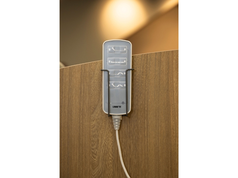 Handset Holder, Universal, Grey, with Mounting Hardware, Unicare