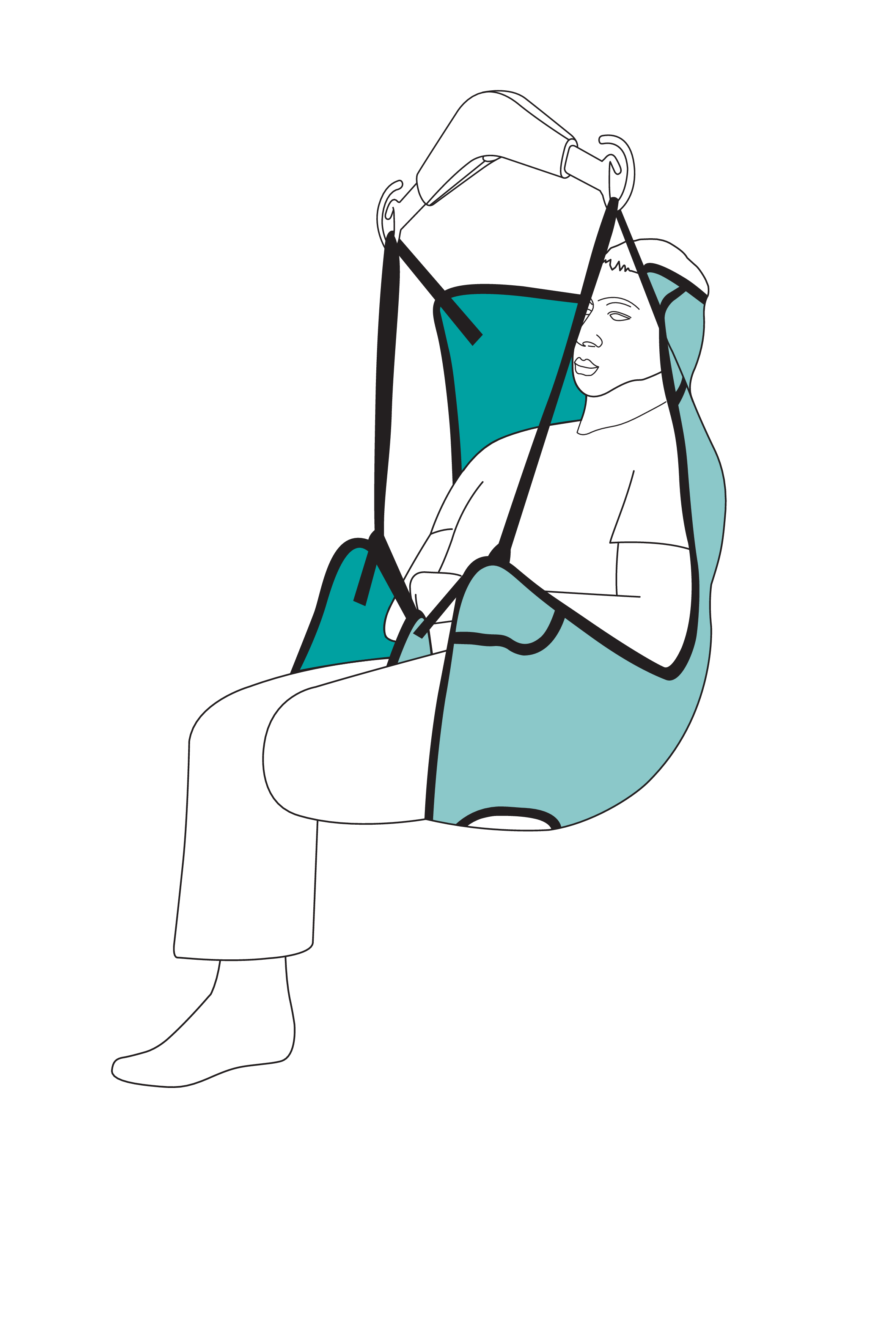 legspread Lifting Hoist, Ansa Alto 200, Electric Leg