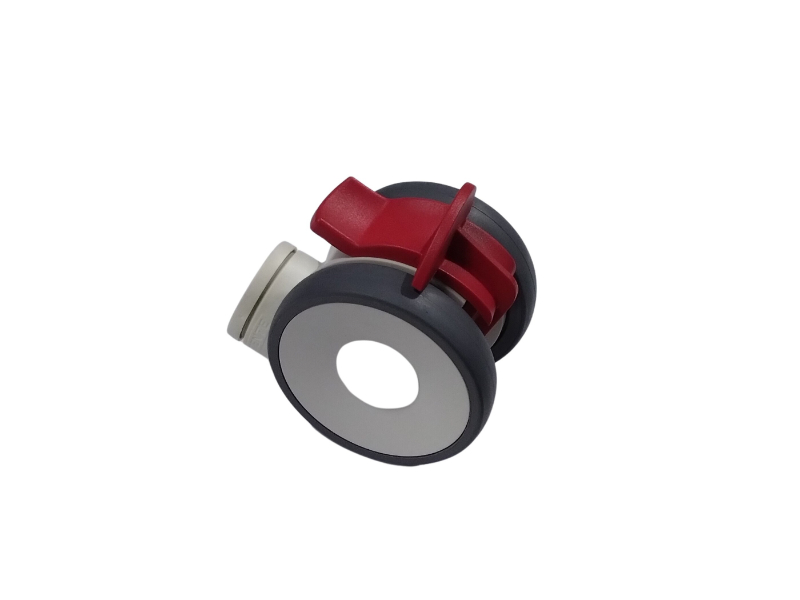 Castor, Rear, 100mm, Twin Braking, Tente, to suit Aspire STAR Mover