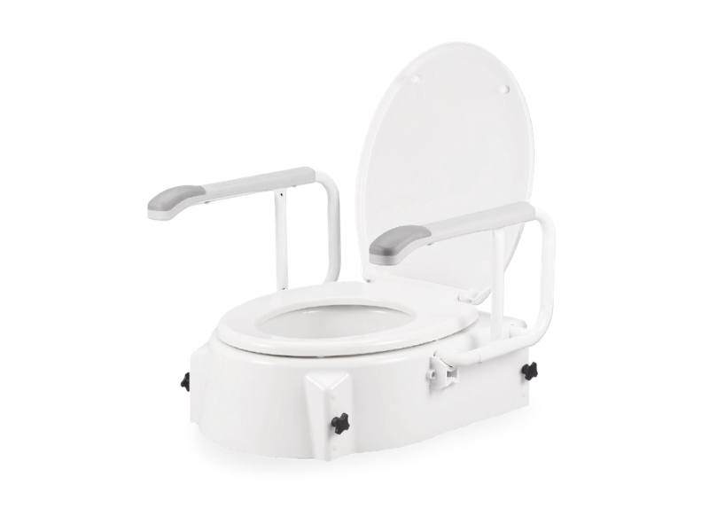 Raised Toilet Seat, with Arms