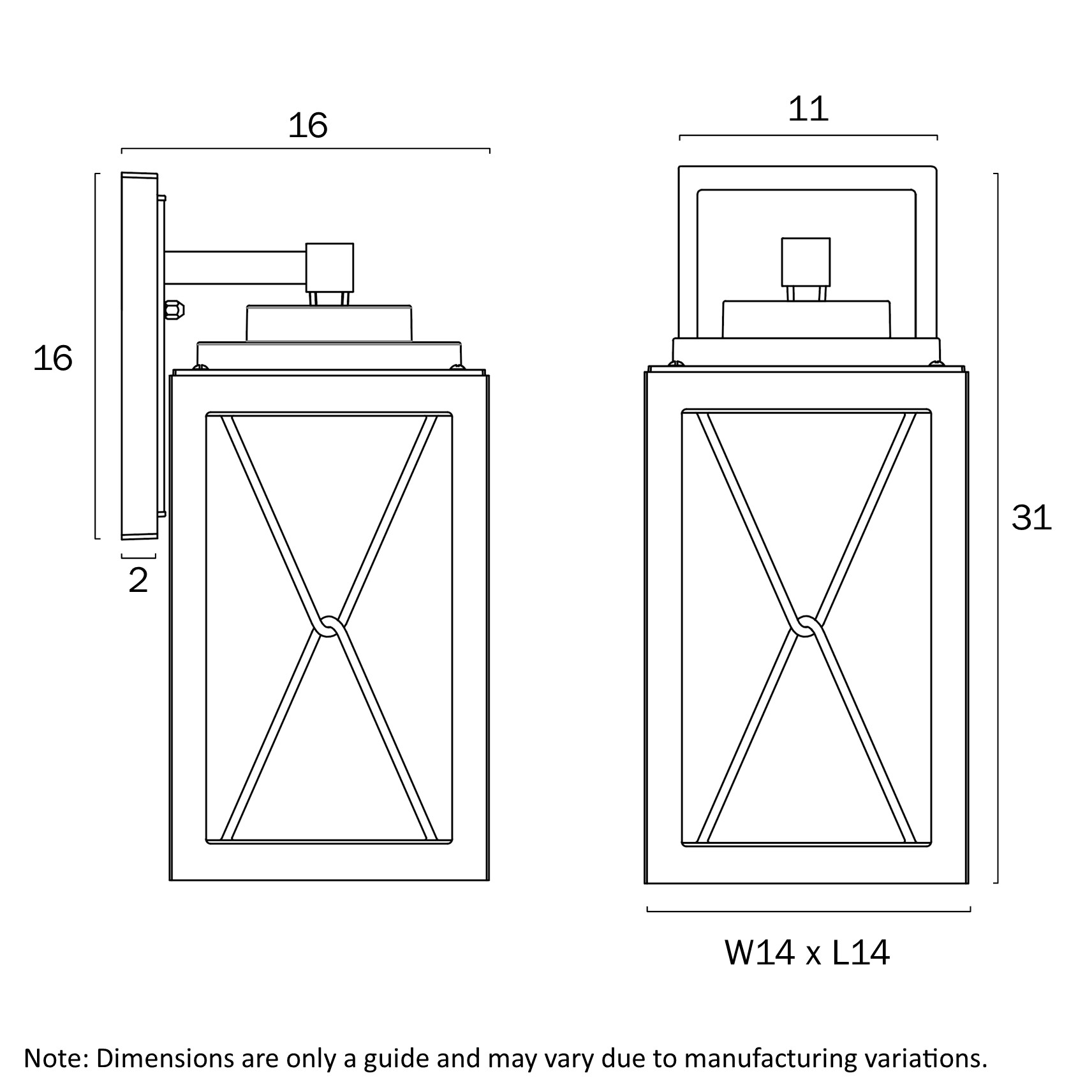 dimensions