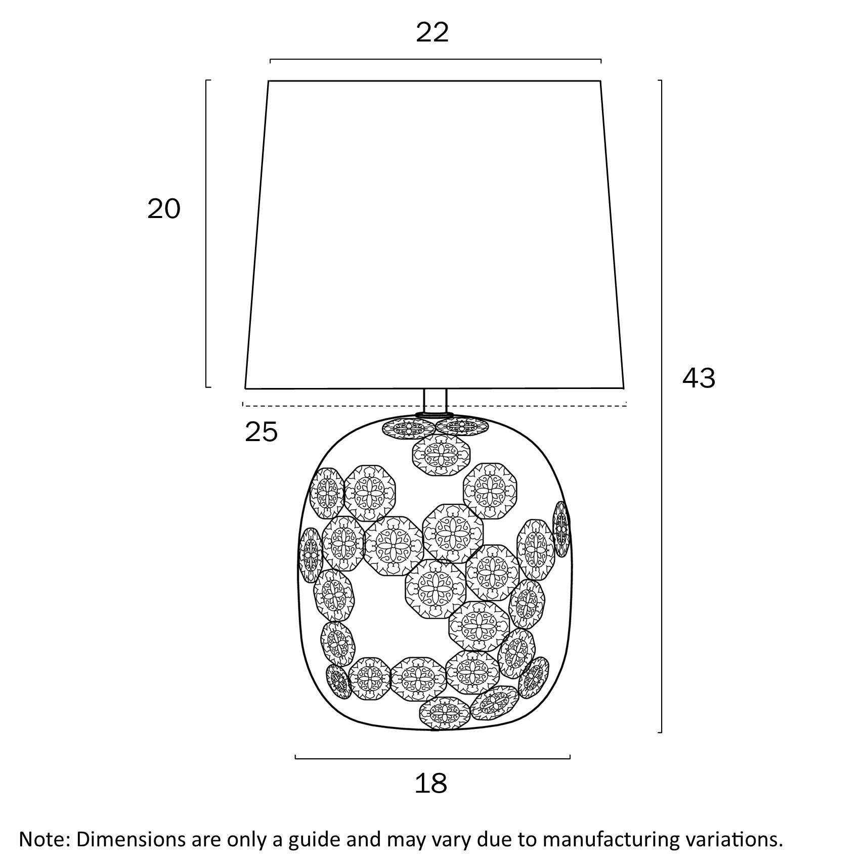dimensions